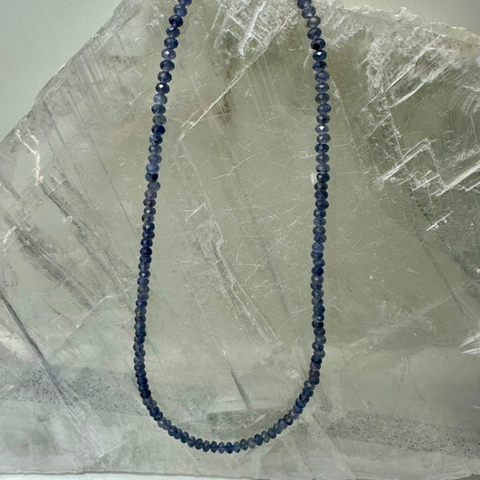 Iolite Beaded Necklace