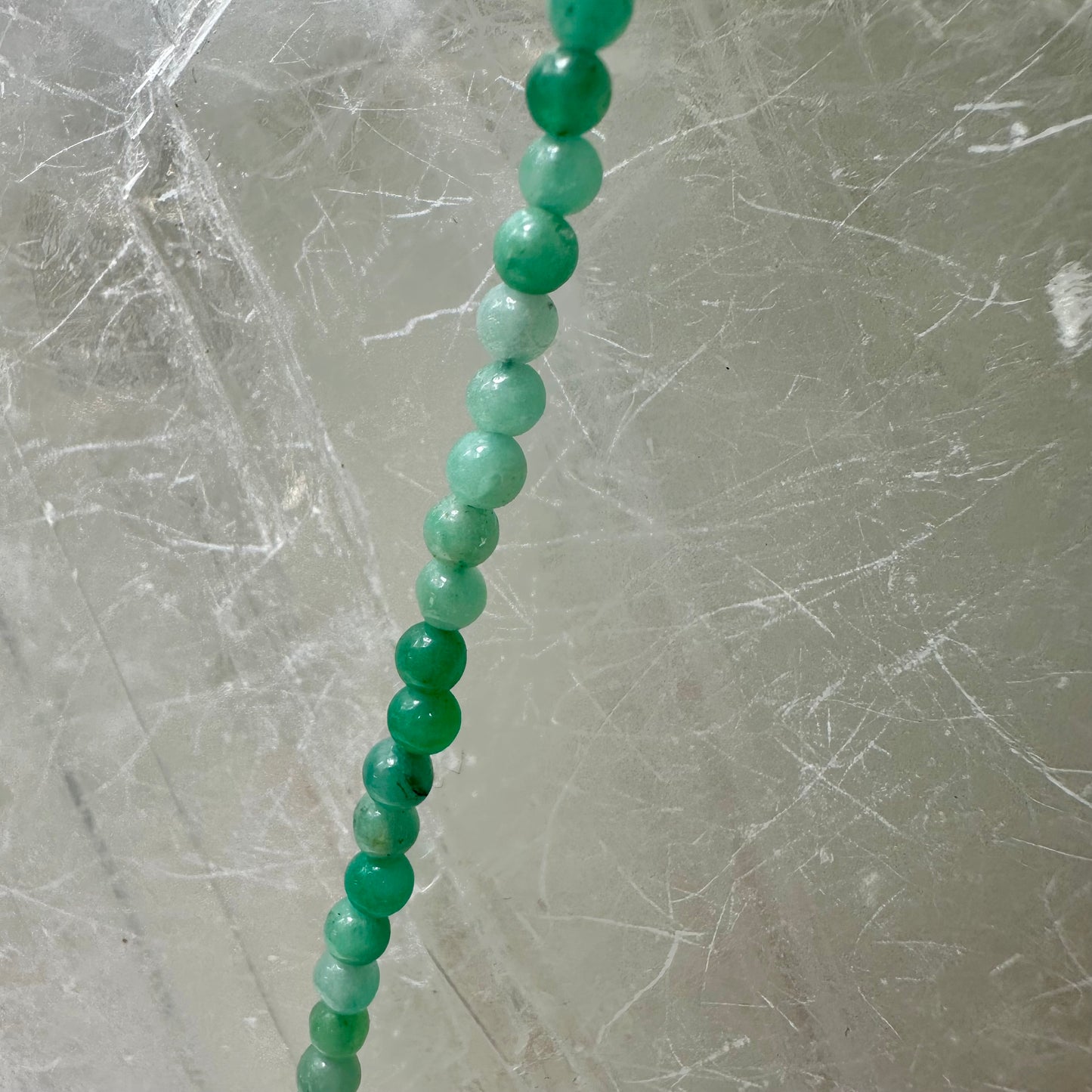 Emerald Beaded Necklace