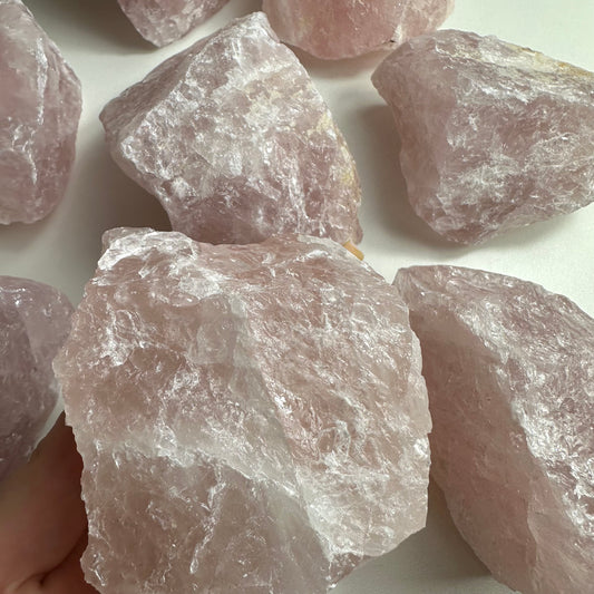 Madagascar Rose Quartz Raws 250-500g