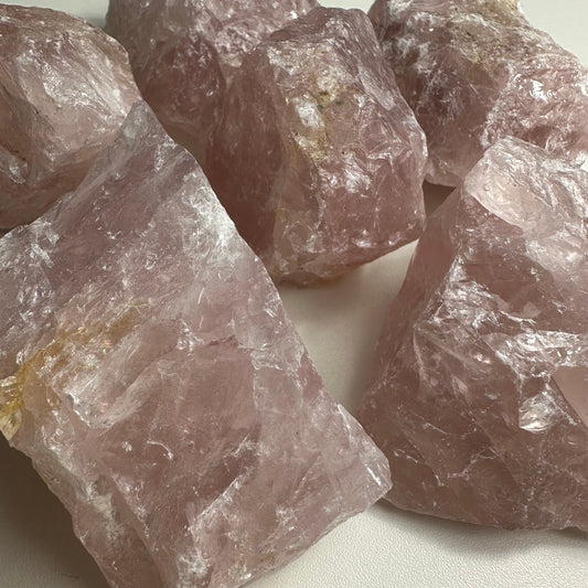 Madagascar Rose Quartz Raws 500-1k