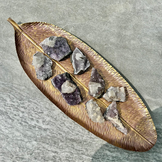 Amethyst & Calcite clusters