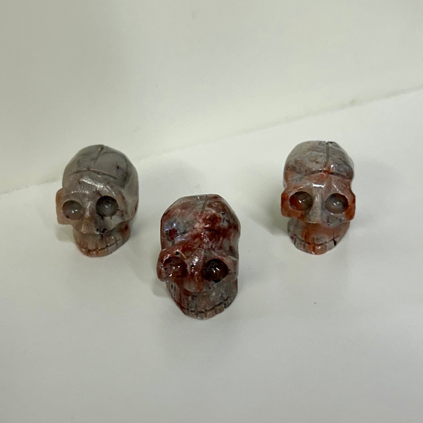 Soap Stone Skull Carvings