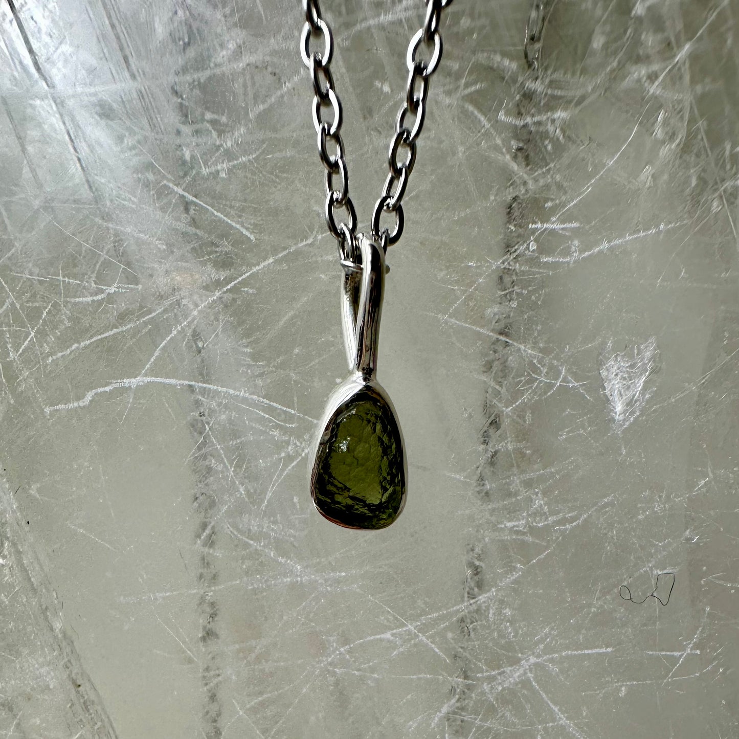 Moldavite Mini Pendant