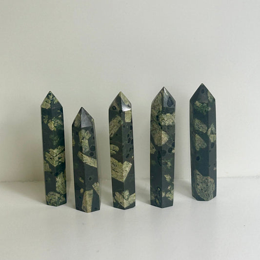 Mini Chinese Writing stone Tower