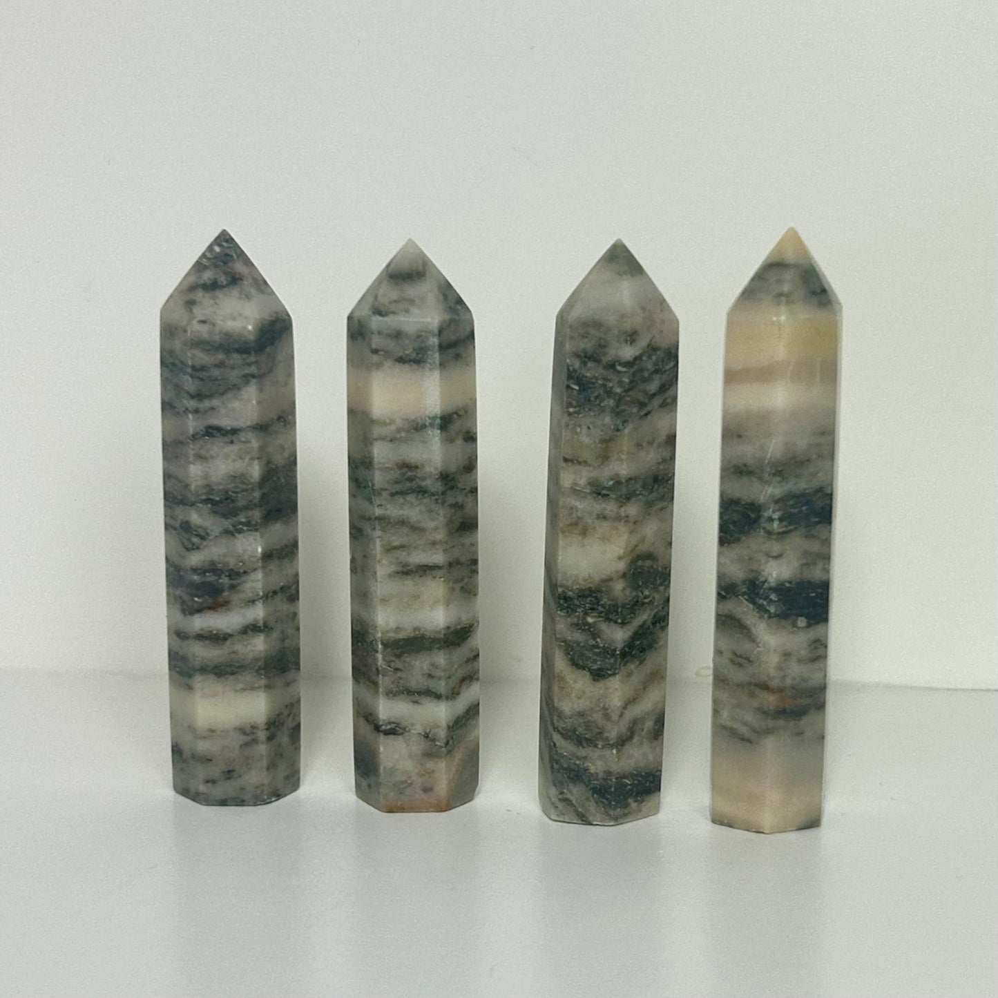 Mini Zebra Jasper Tower