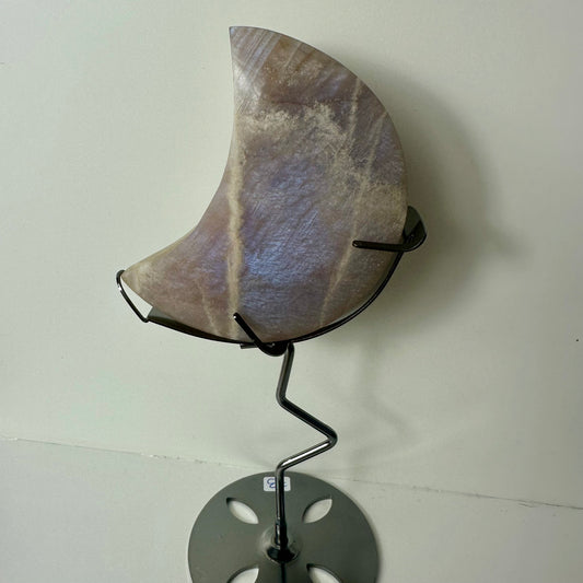 Moonstone Moon On Stand