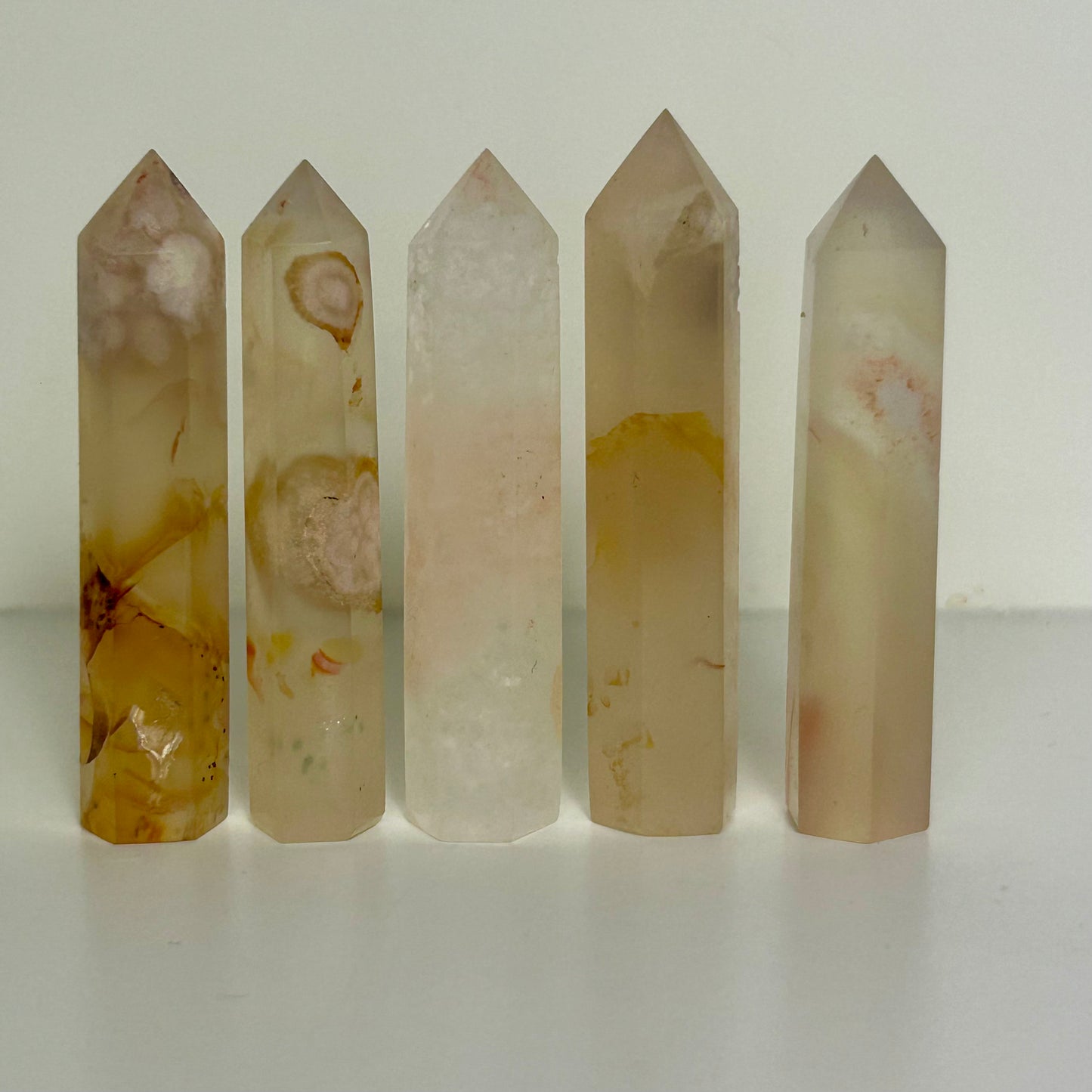 Mini Flower Agate Tower