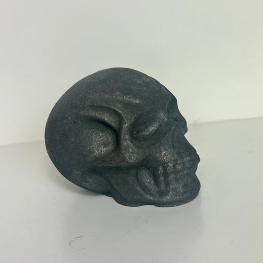 Shunglite Skull Carving