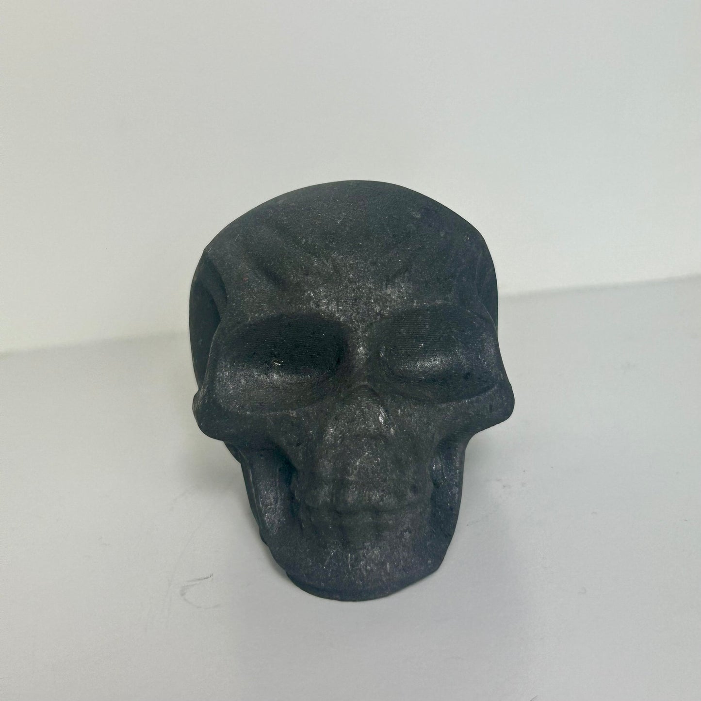 Shunglite Skull Carving