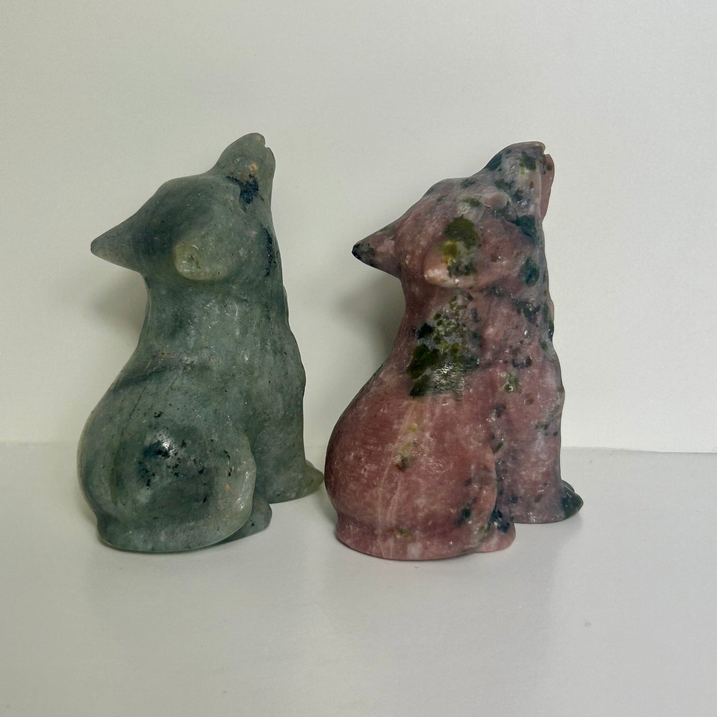 Wolf Carvings
