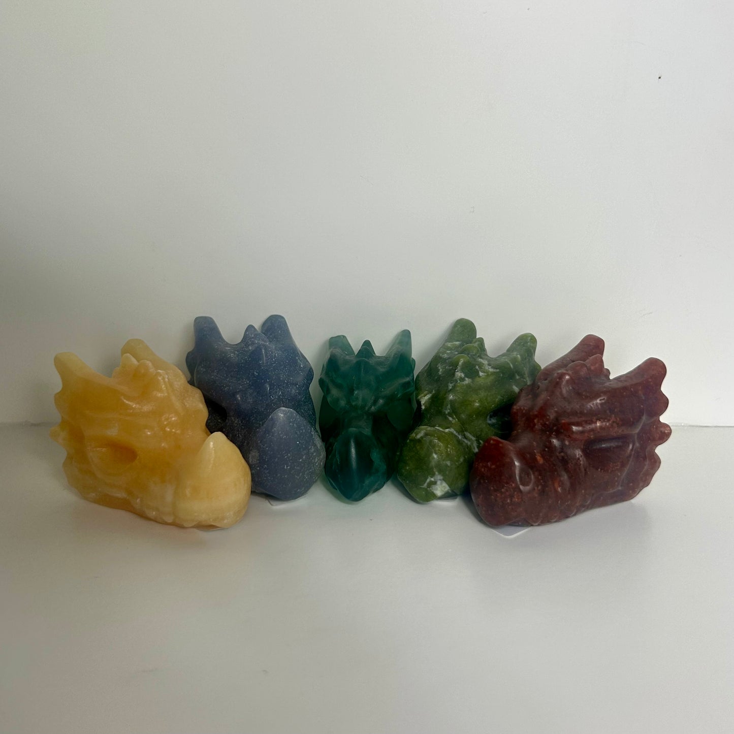 Dragon Heads Carvings