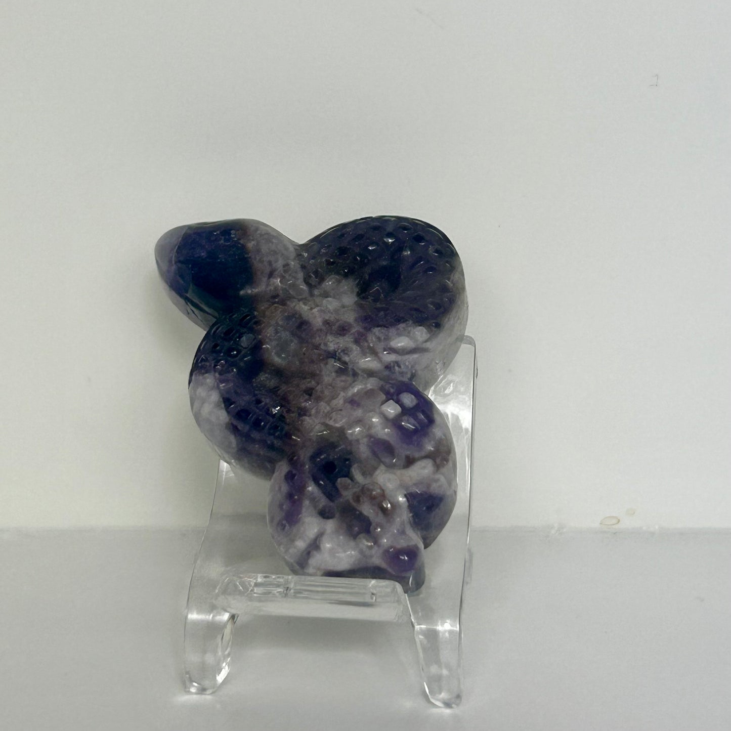 Amethyst Snake Carvings