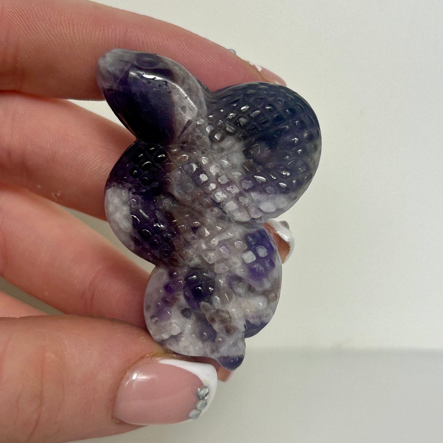 Amethyst Snake Carvings