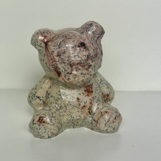 Picture Jasper Teddy Bear Carving