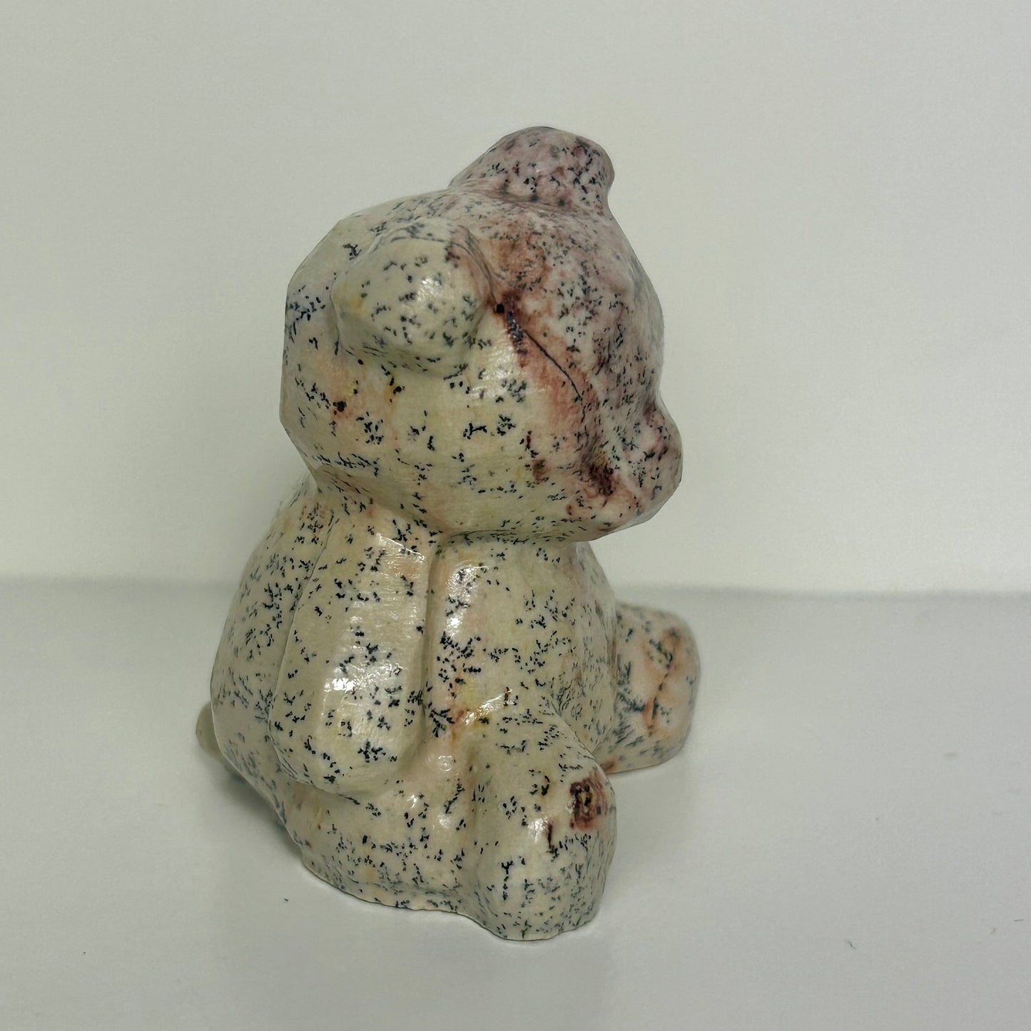 Picture Jasper Teddy Bear Carving