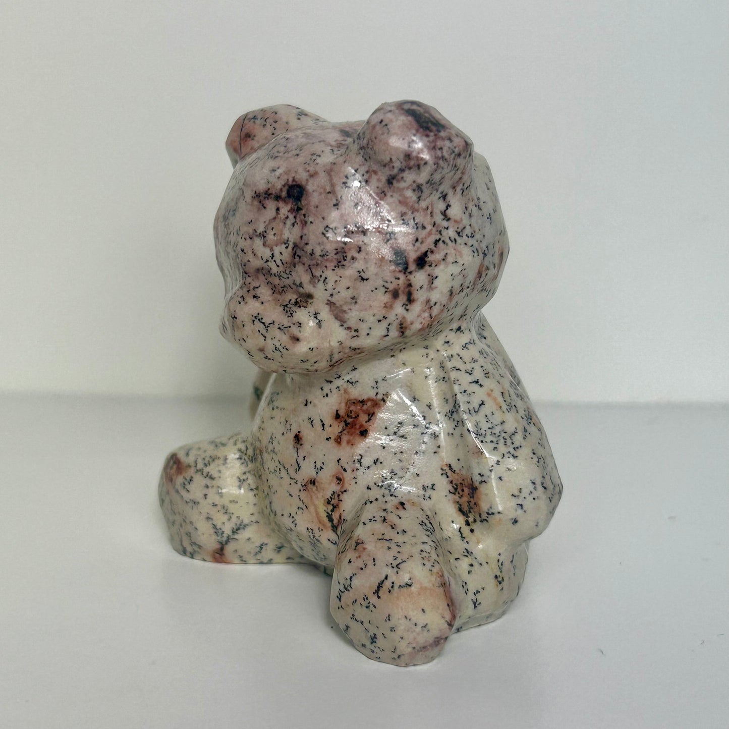 Picture Jasper Teddy Bear Carving