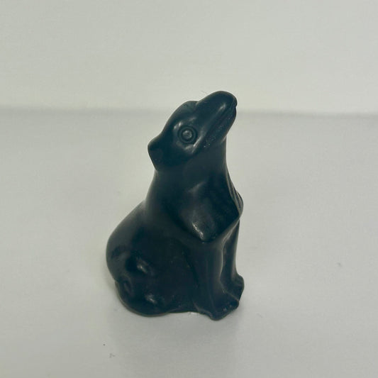 Mini Wolf Carvings
