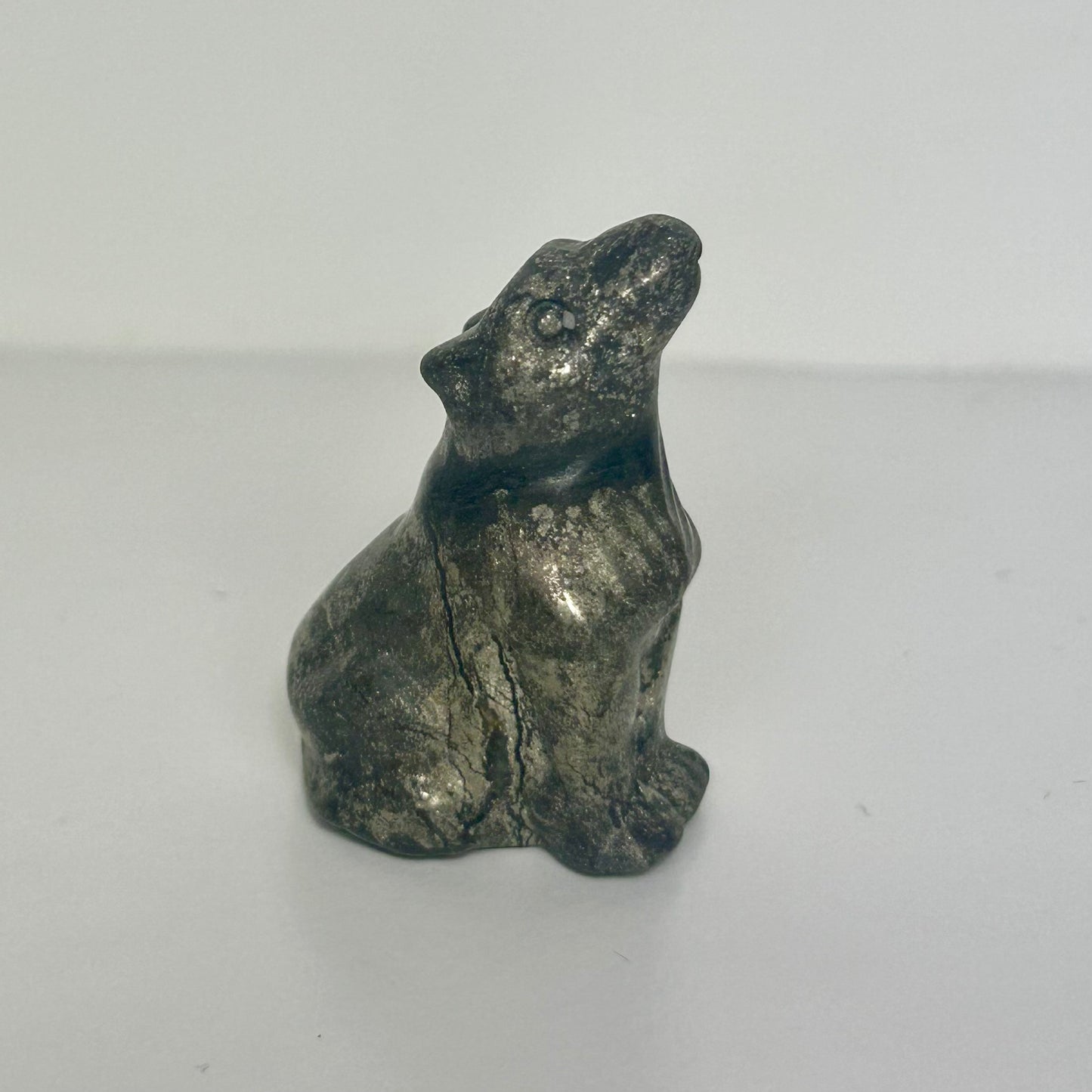 Mini Wolf Carvings