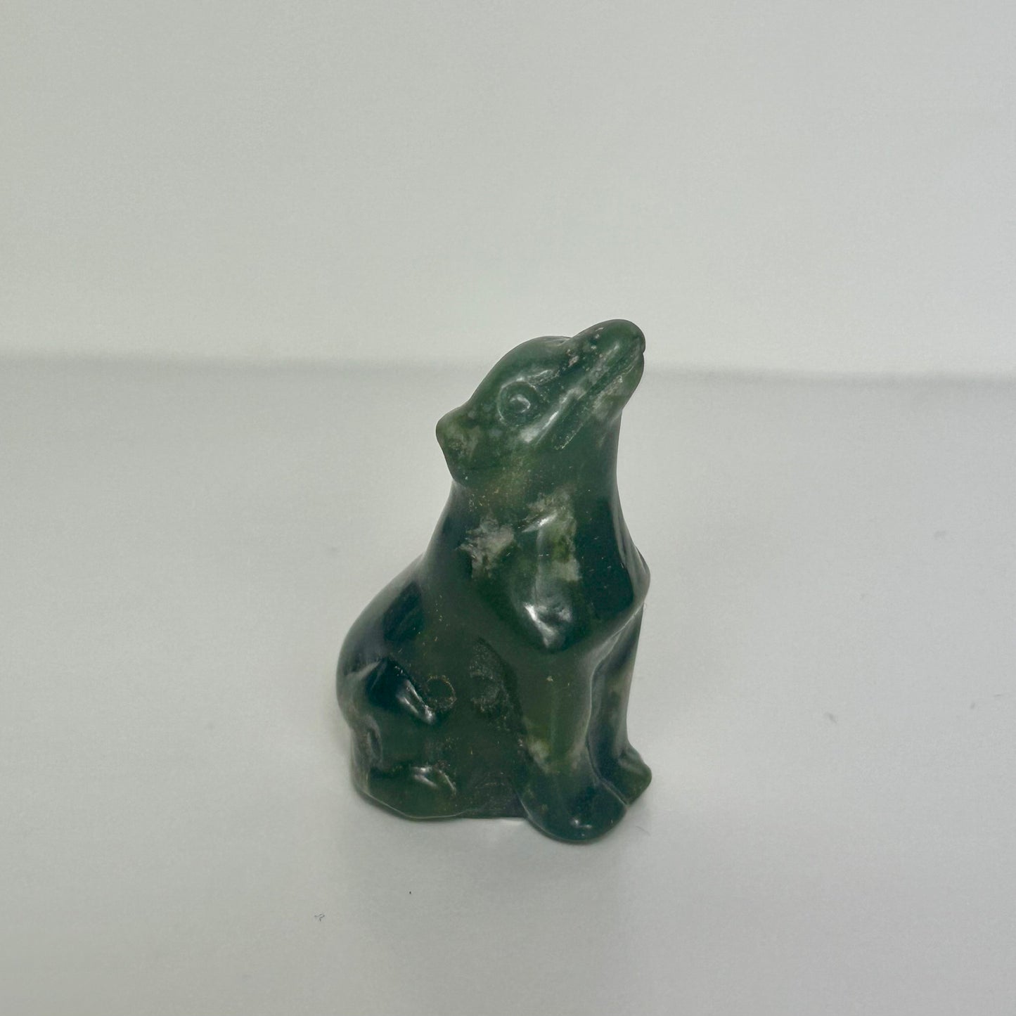Mini Wolf Carvings