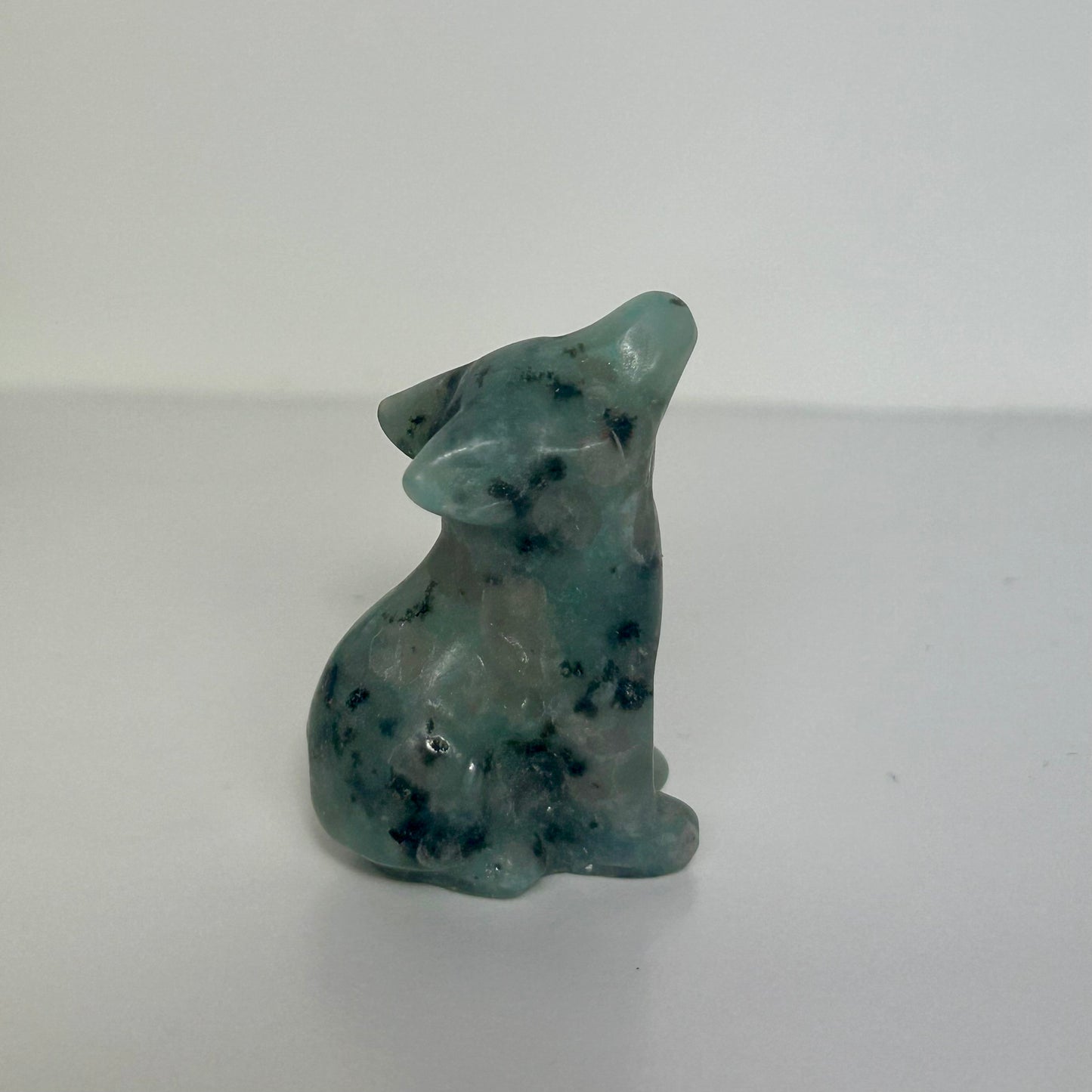 Mini Wolf Carvings