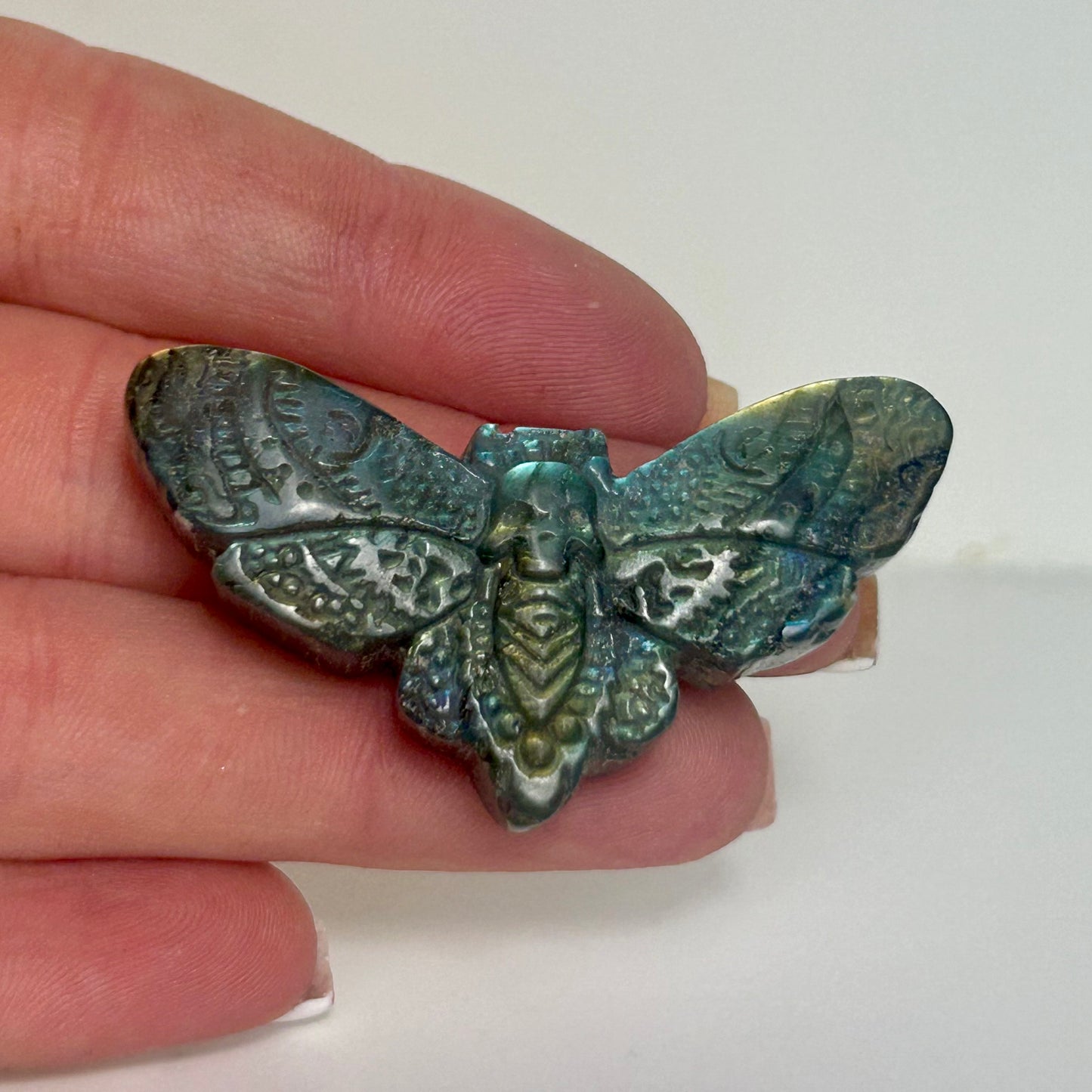 High Grade Mini Labradorite Carving