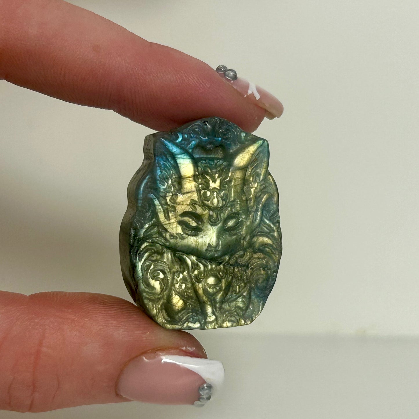 High Grade Mini Labradorite Carving