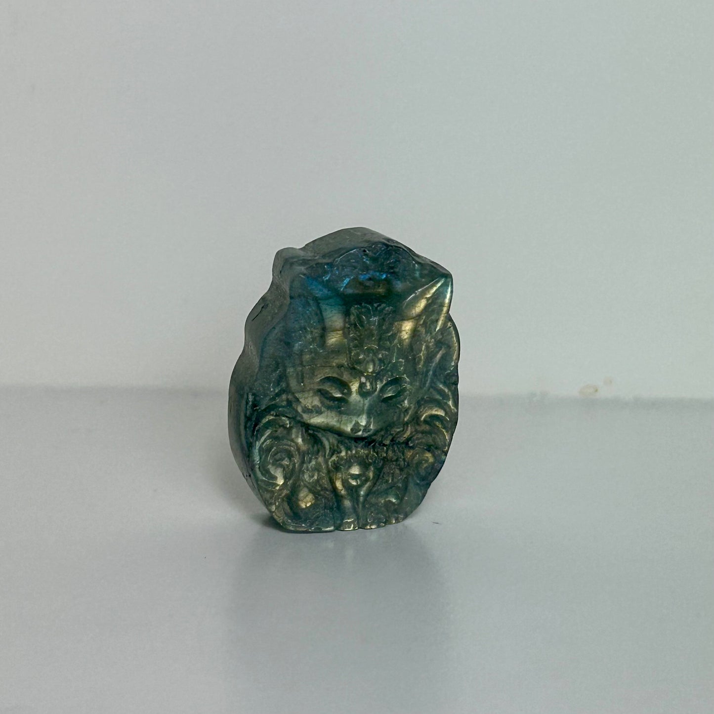 High Grade Mini Labradorite Carving