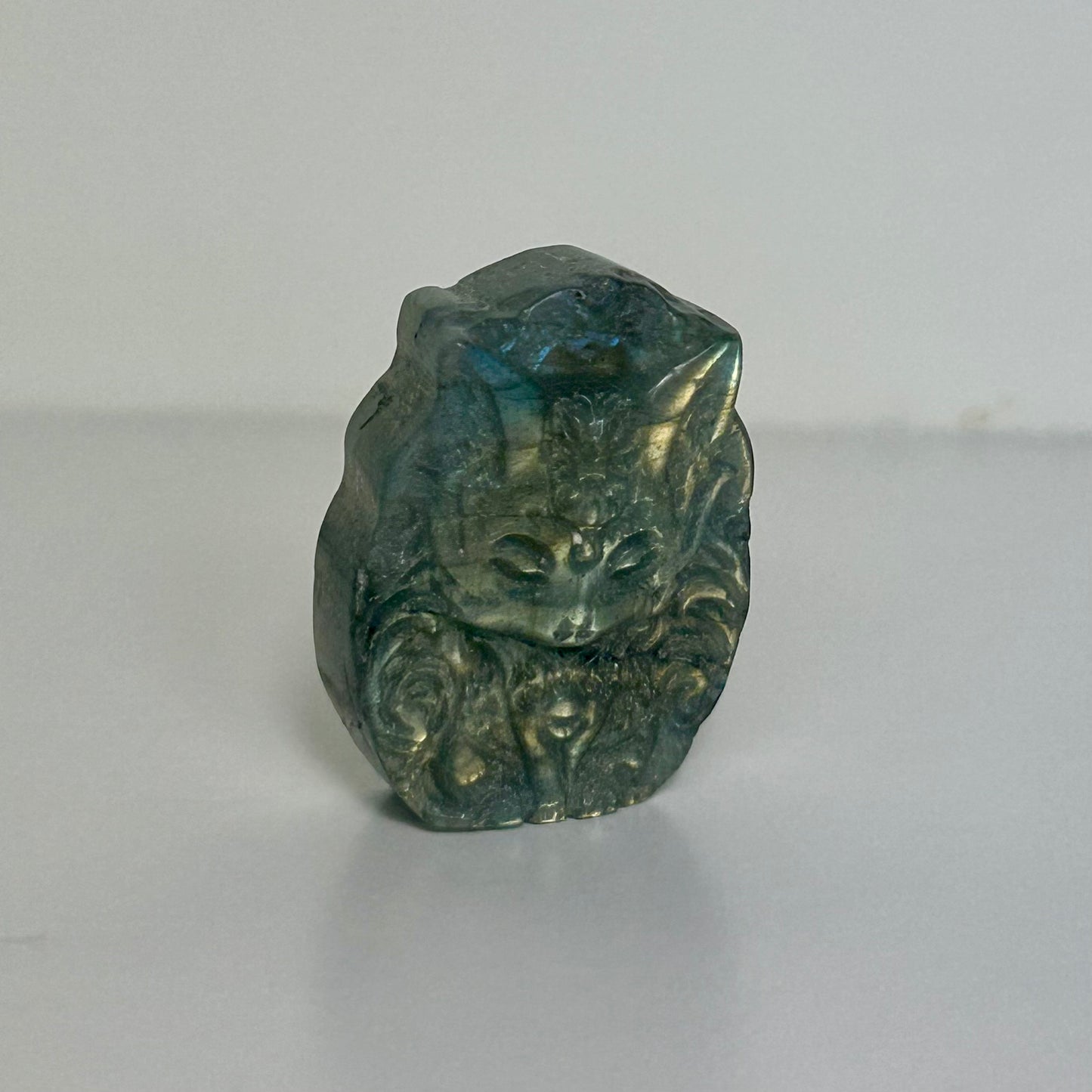 High Grade Mini Labradorite Carving