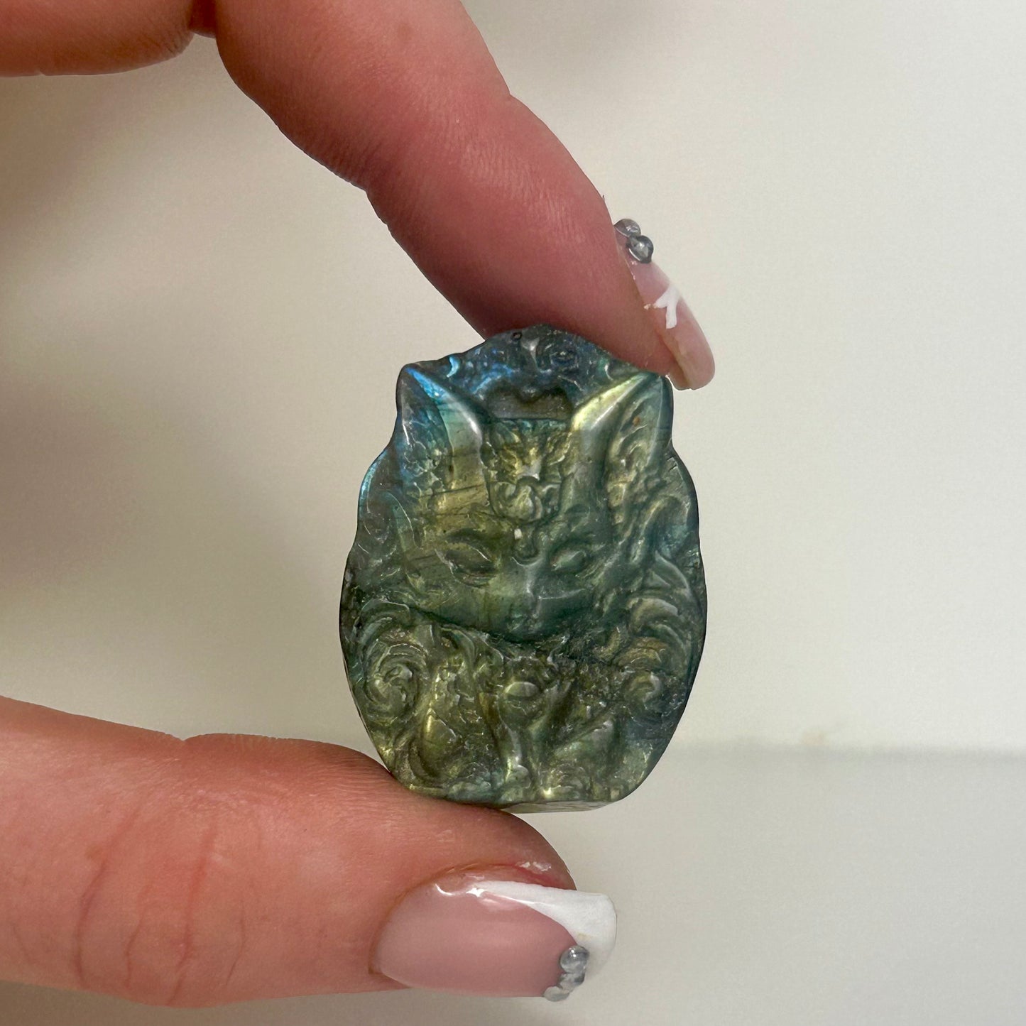 High Grade Mini Labradorite Carving