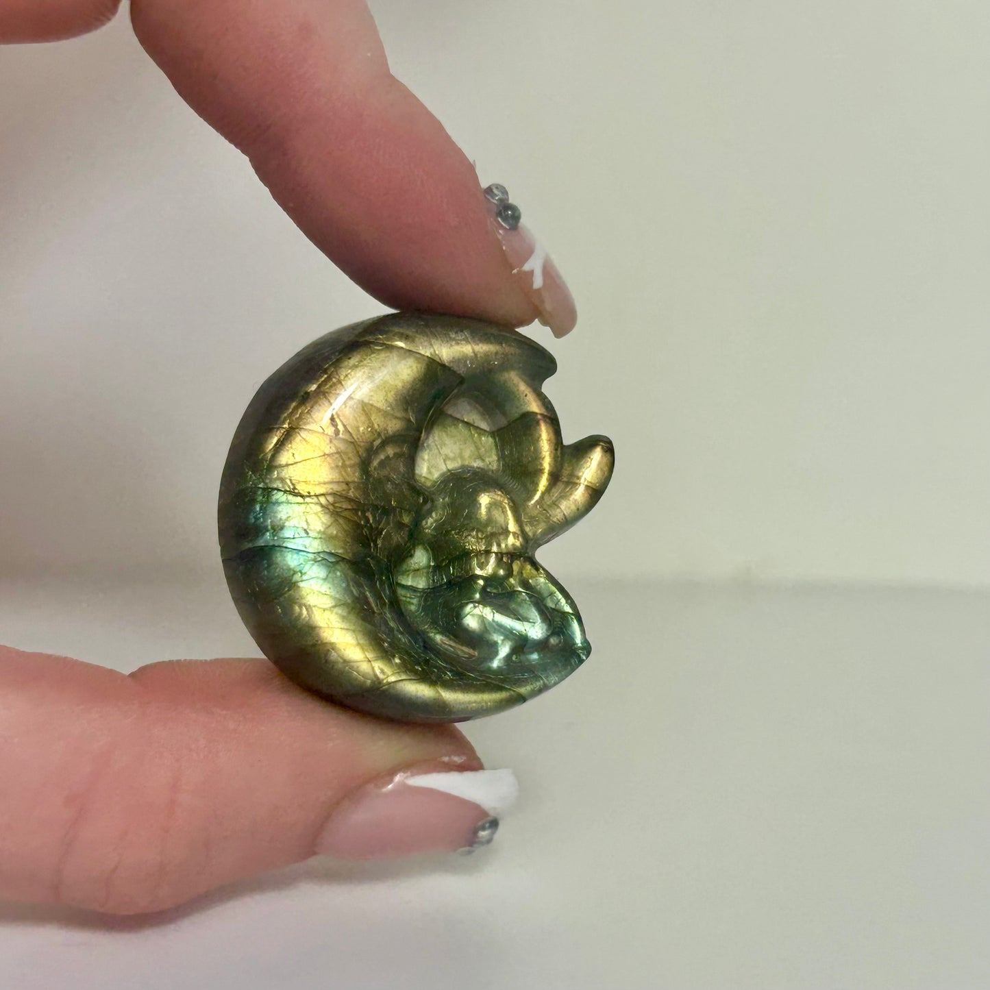 High Grade Mini Labradorite Carving