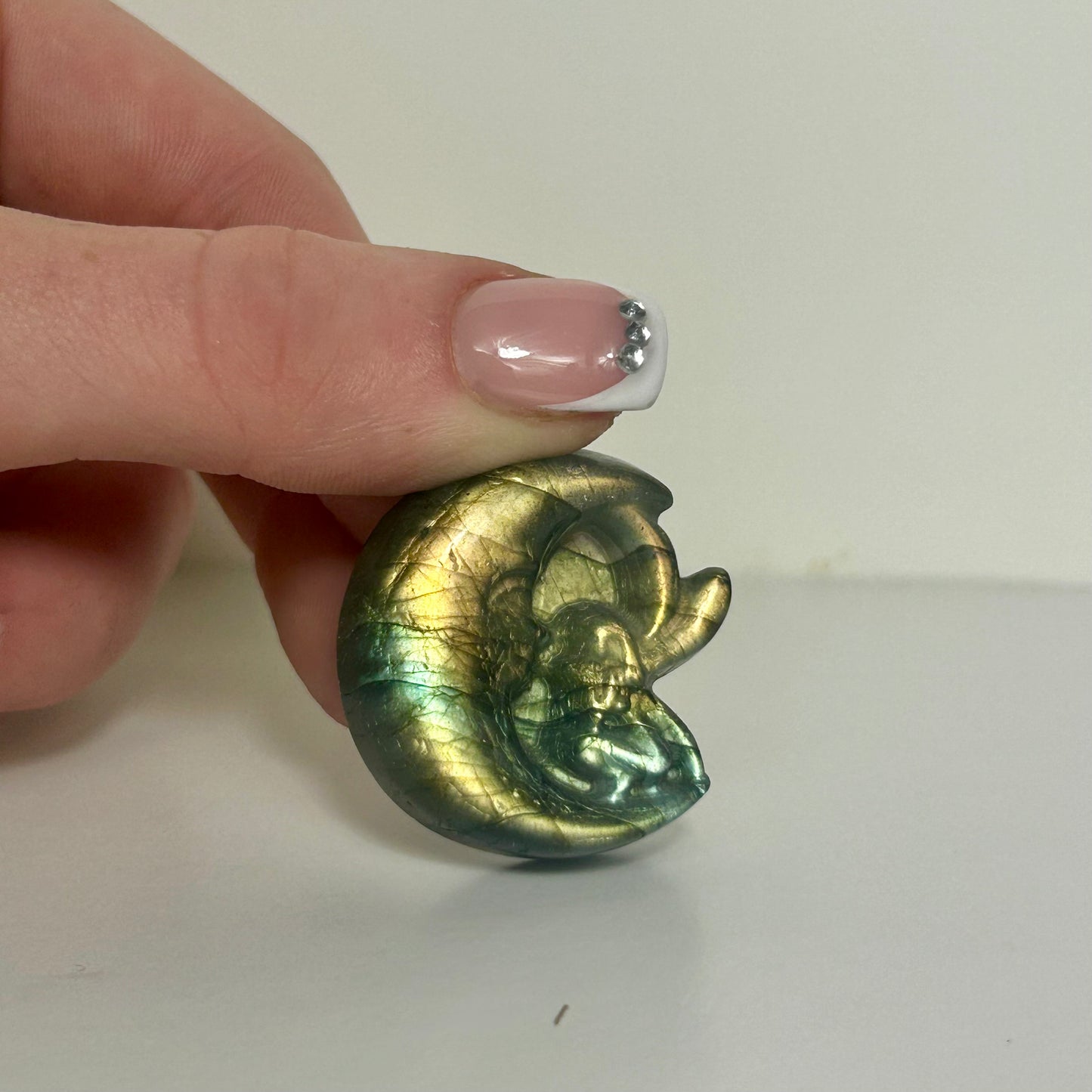 High Grade Mini Labradorite Carving