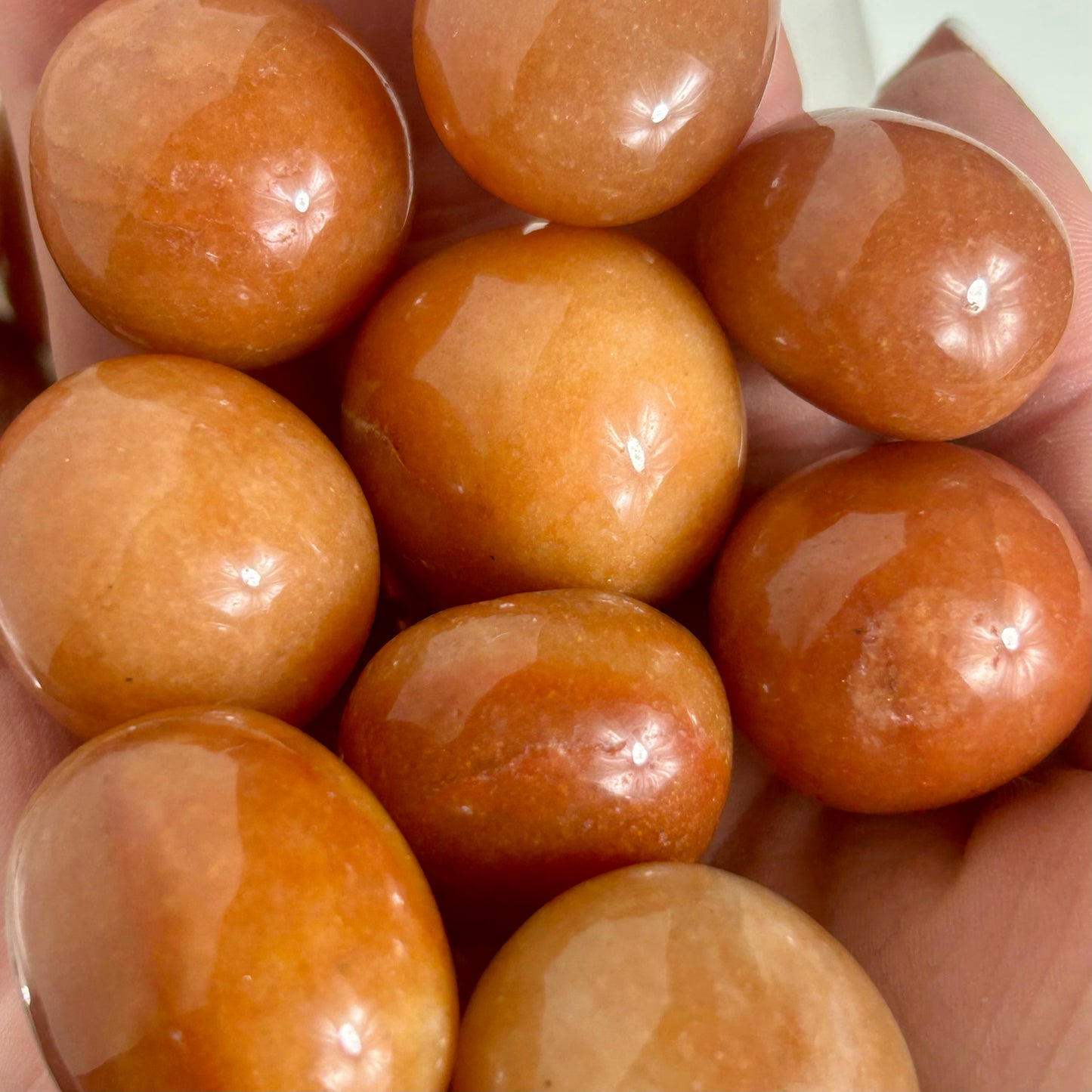 Peach Jade Tumbles