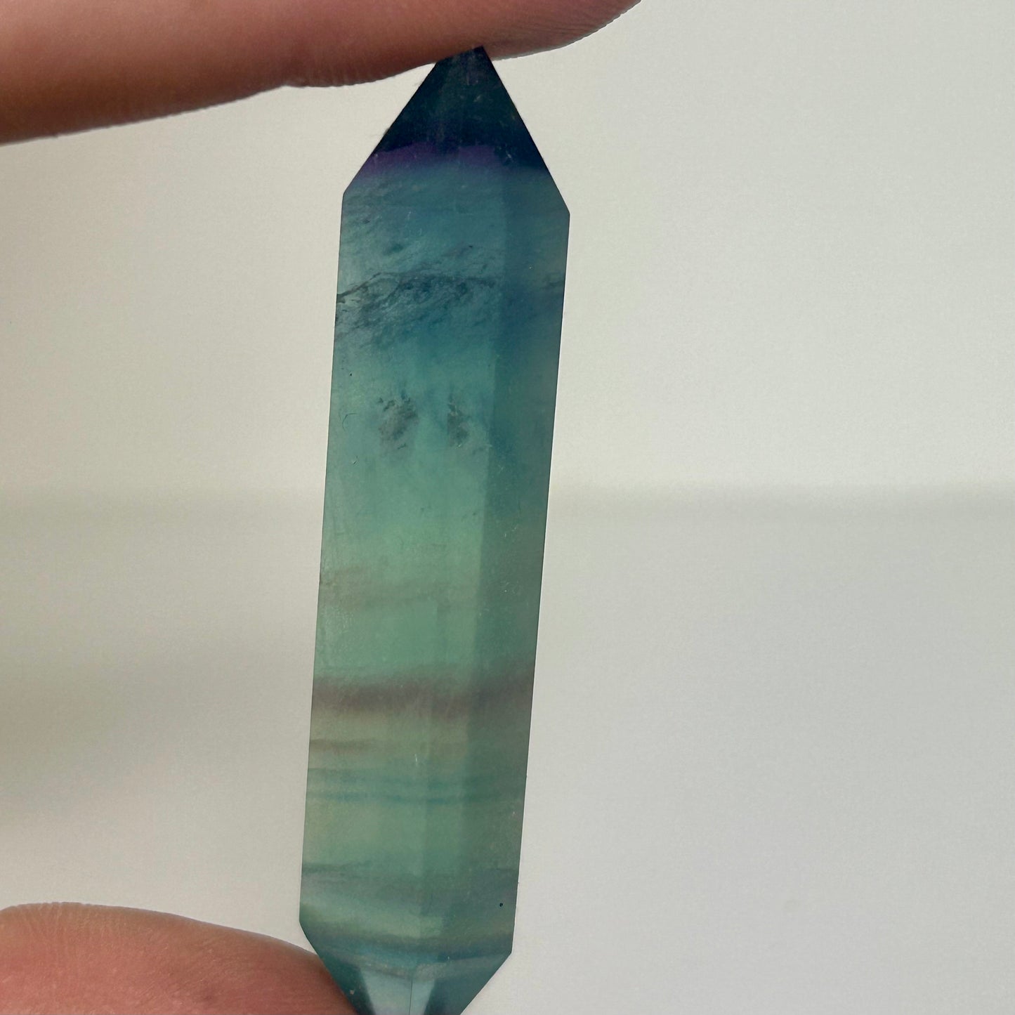 Rainbow Fluorite Double Terminated Points DT