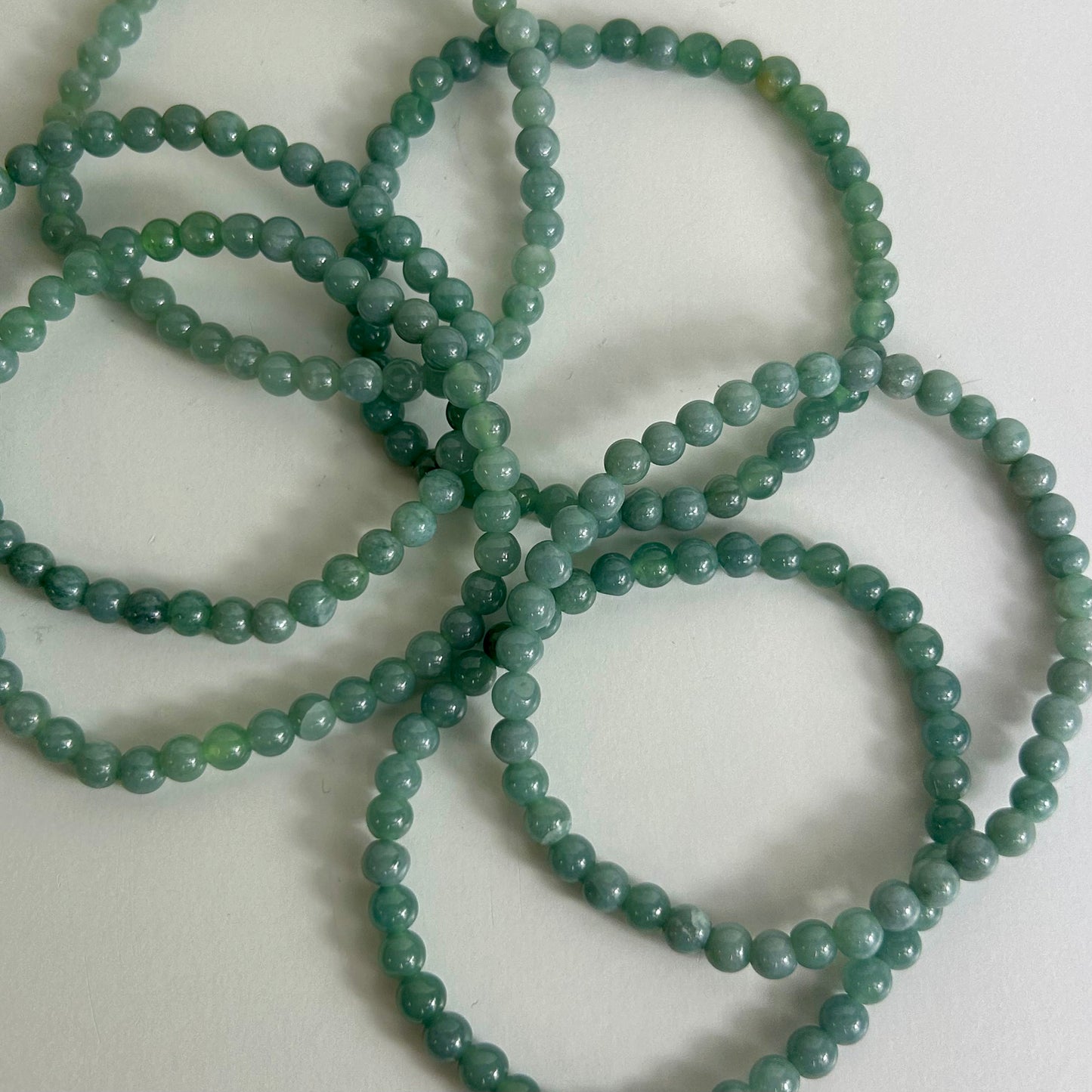 Green Jade 6mm Bracelets