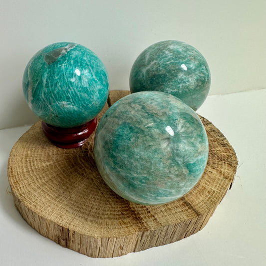 Amazonite 4cm Spheres