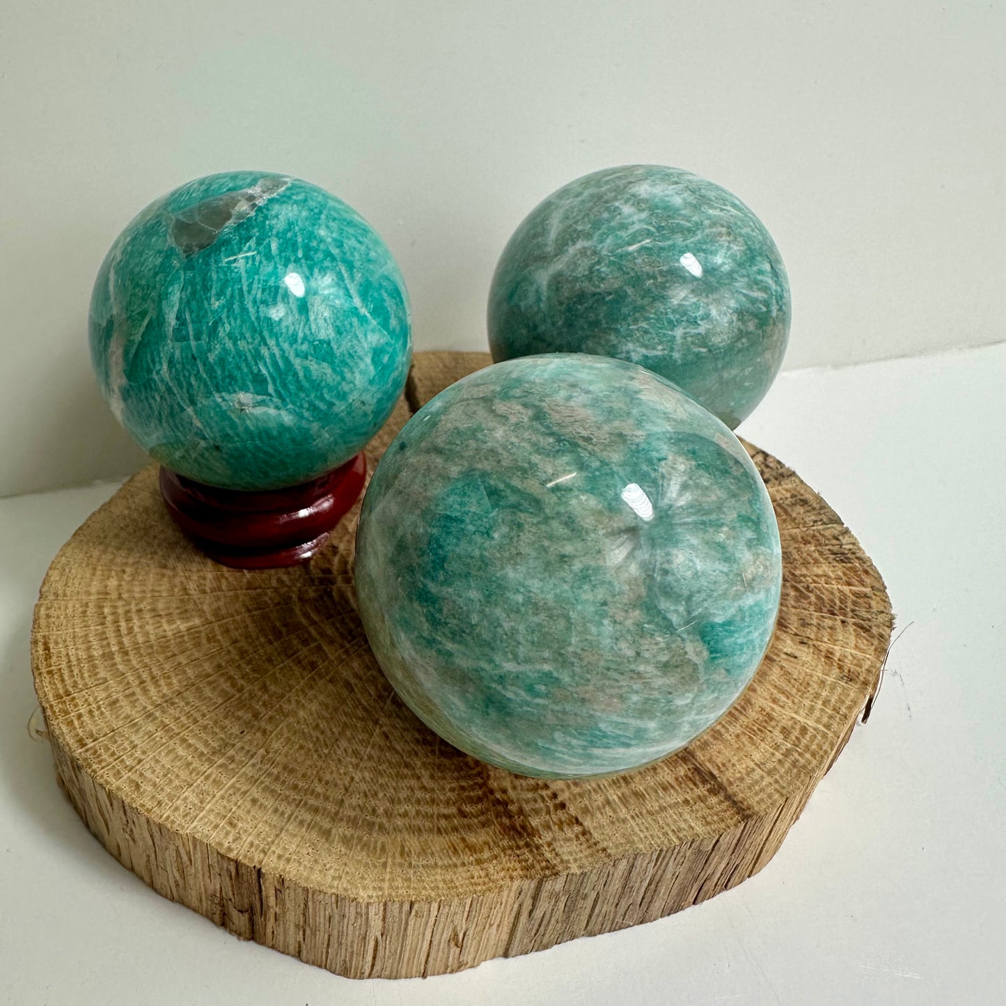 Amazonite 4cm Spheres