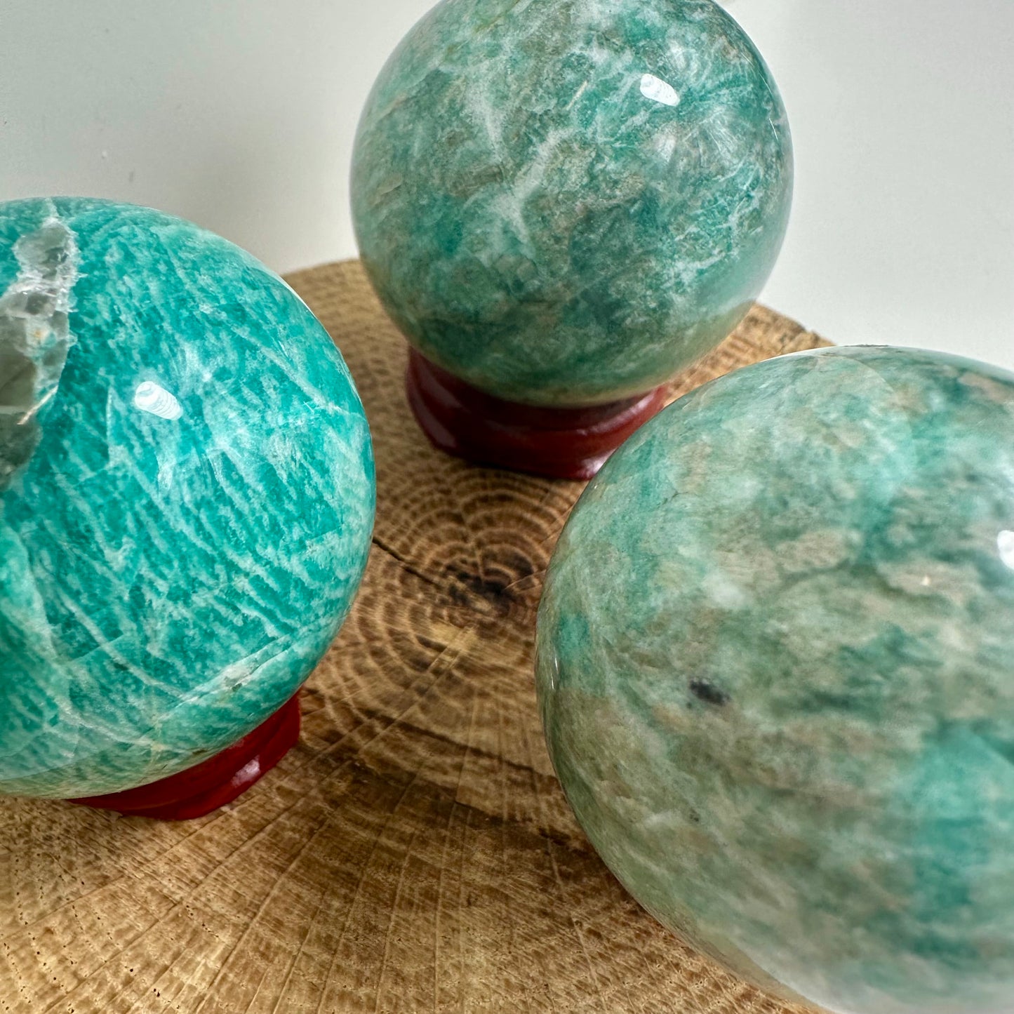 Amazonite 4cm Spheres