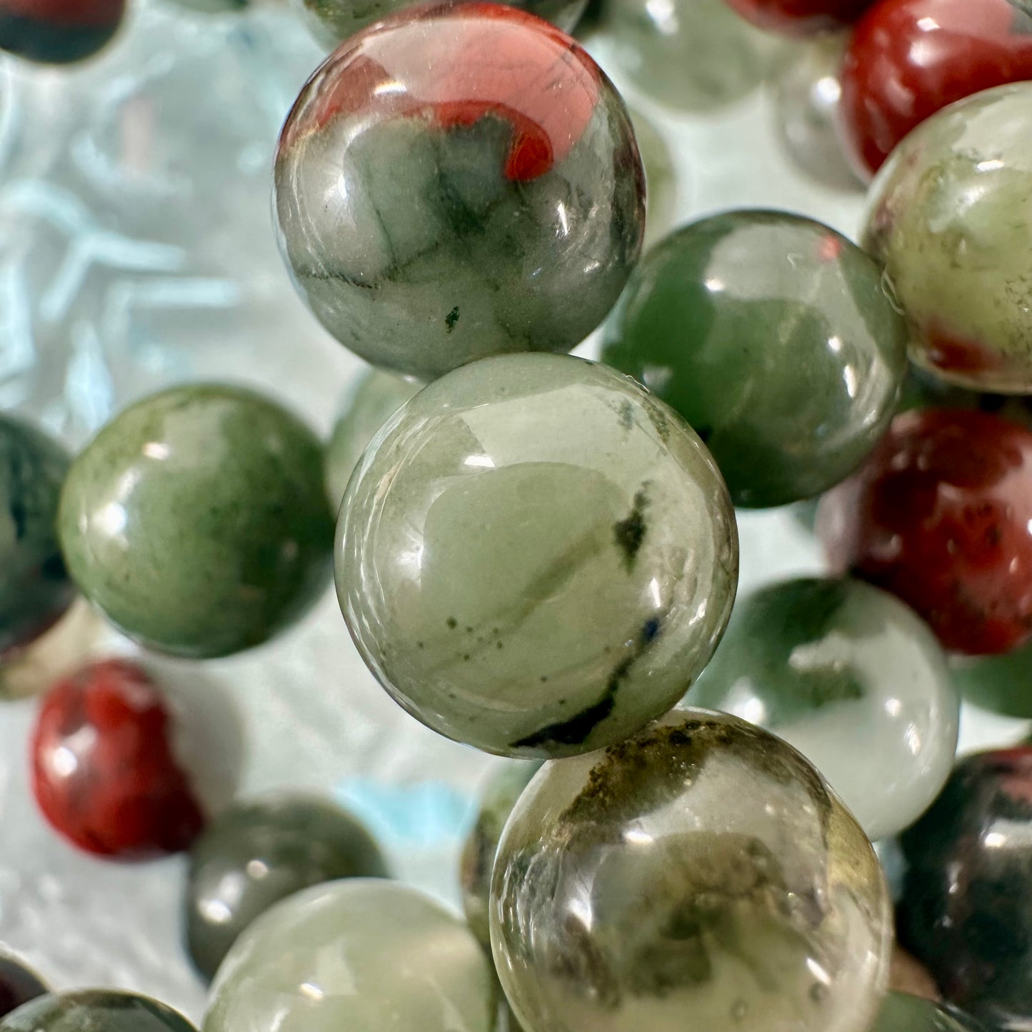 BloodStone 8mm Bracelets