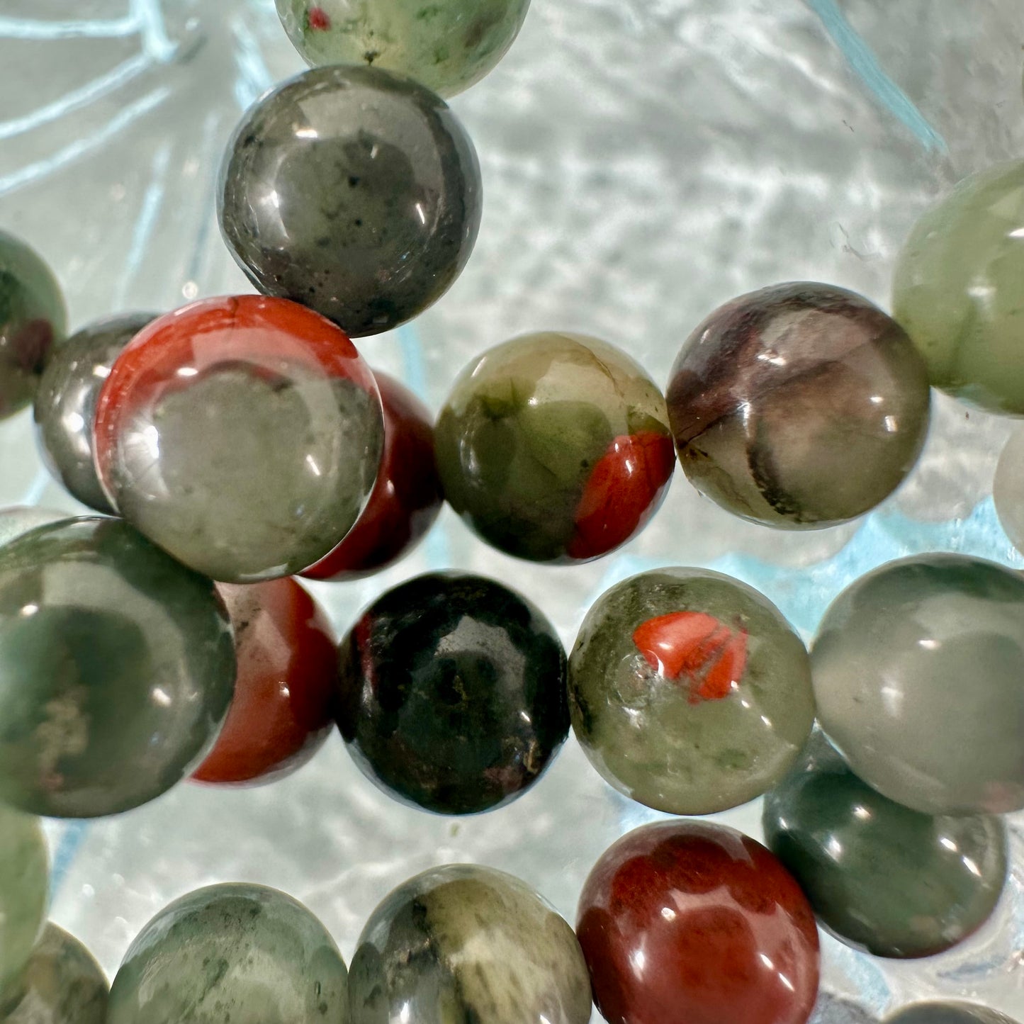 Bloodstone 6mm Bracelets