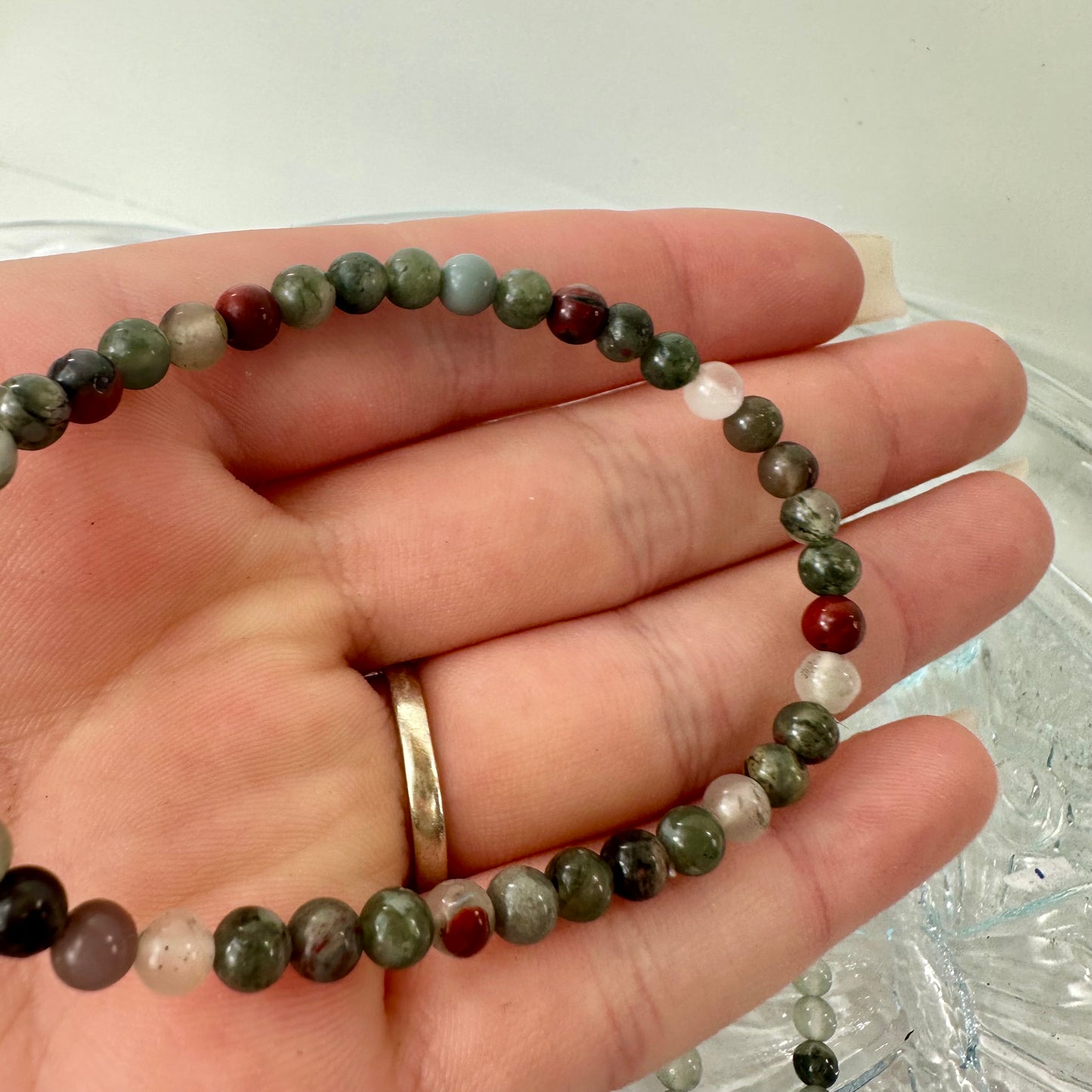 BloodStone 4mm Bracelets