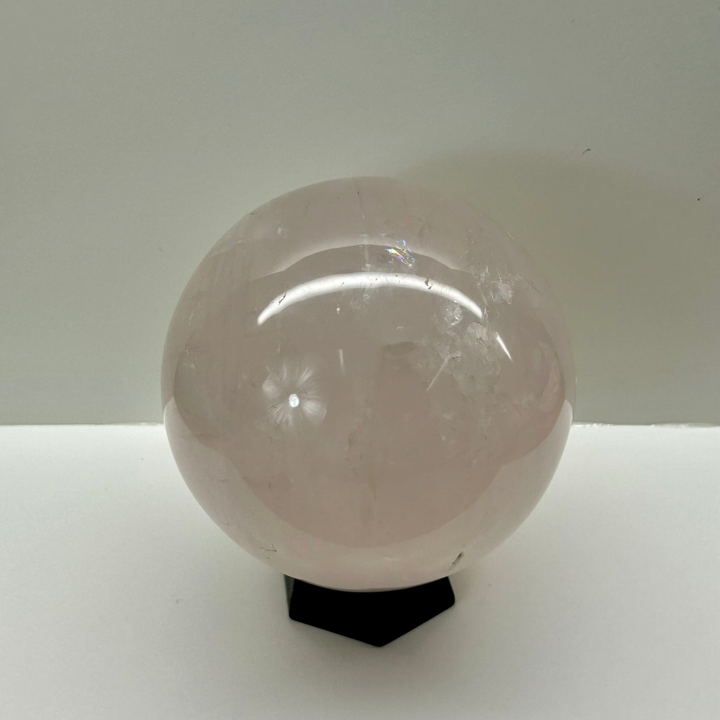 Star Rose Quartz Sphere