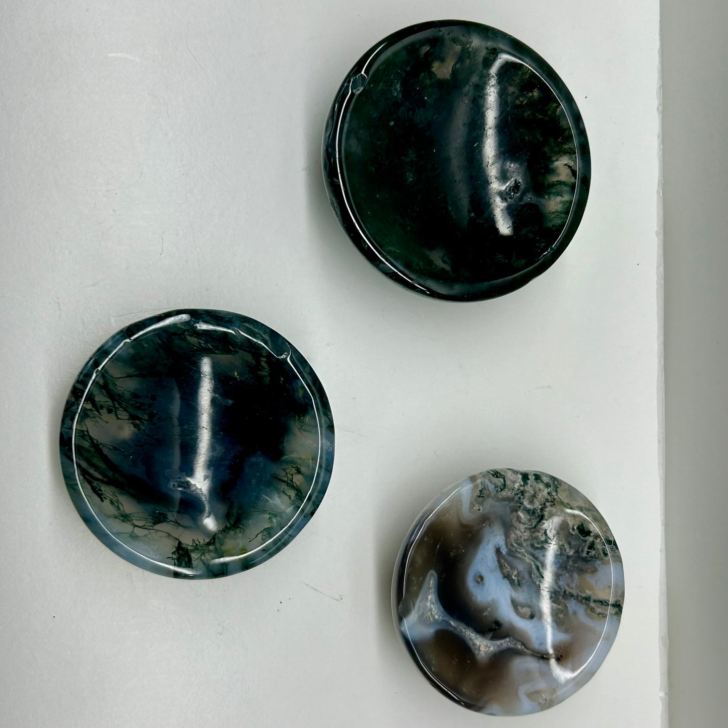 Moss Agate Mini Bowls