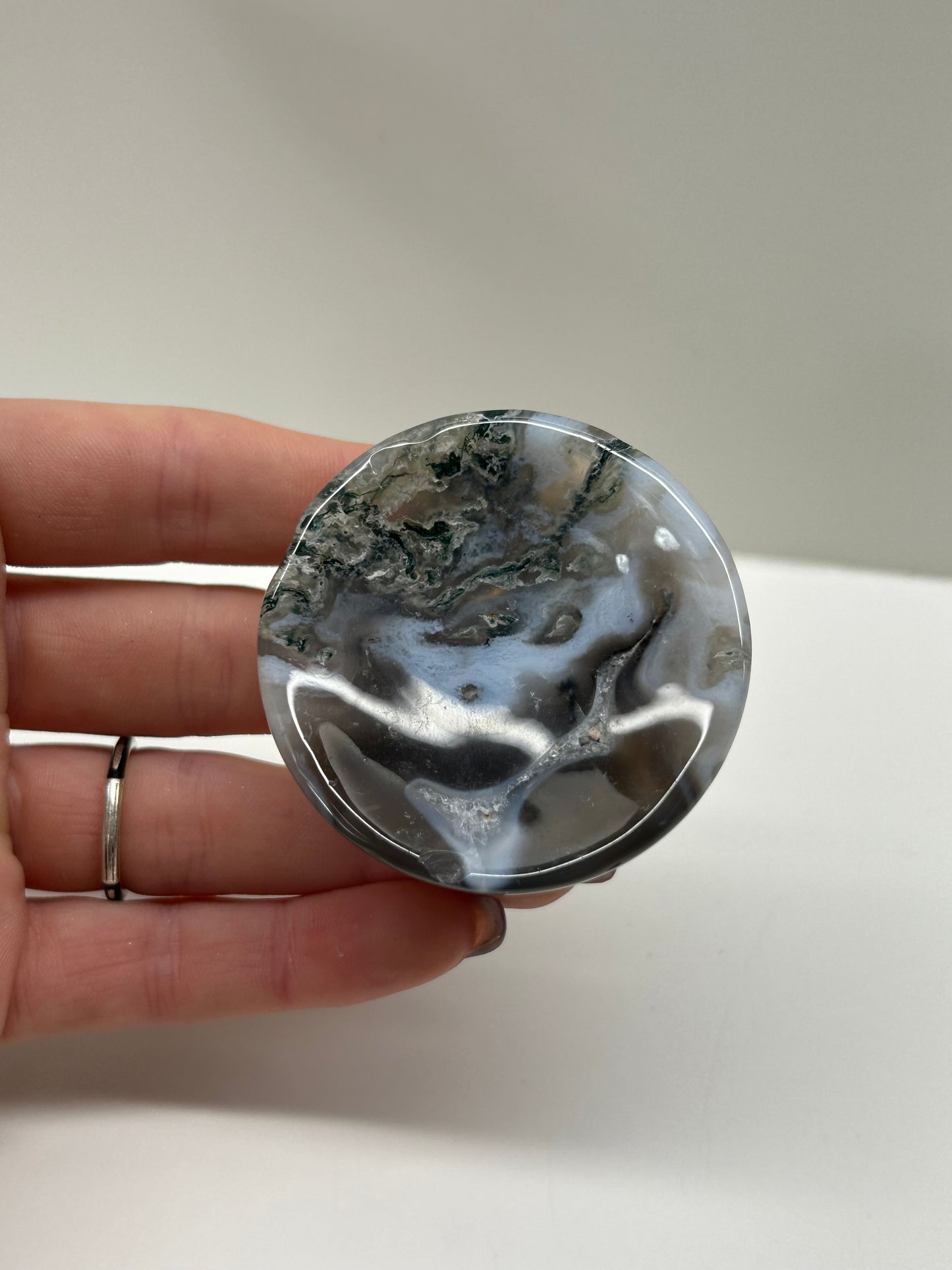 Moss Agate Mini Bowls