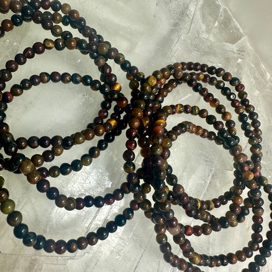 Mixed Tigers Eye 4mm Bracelets
