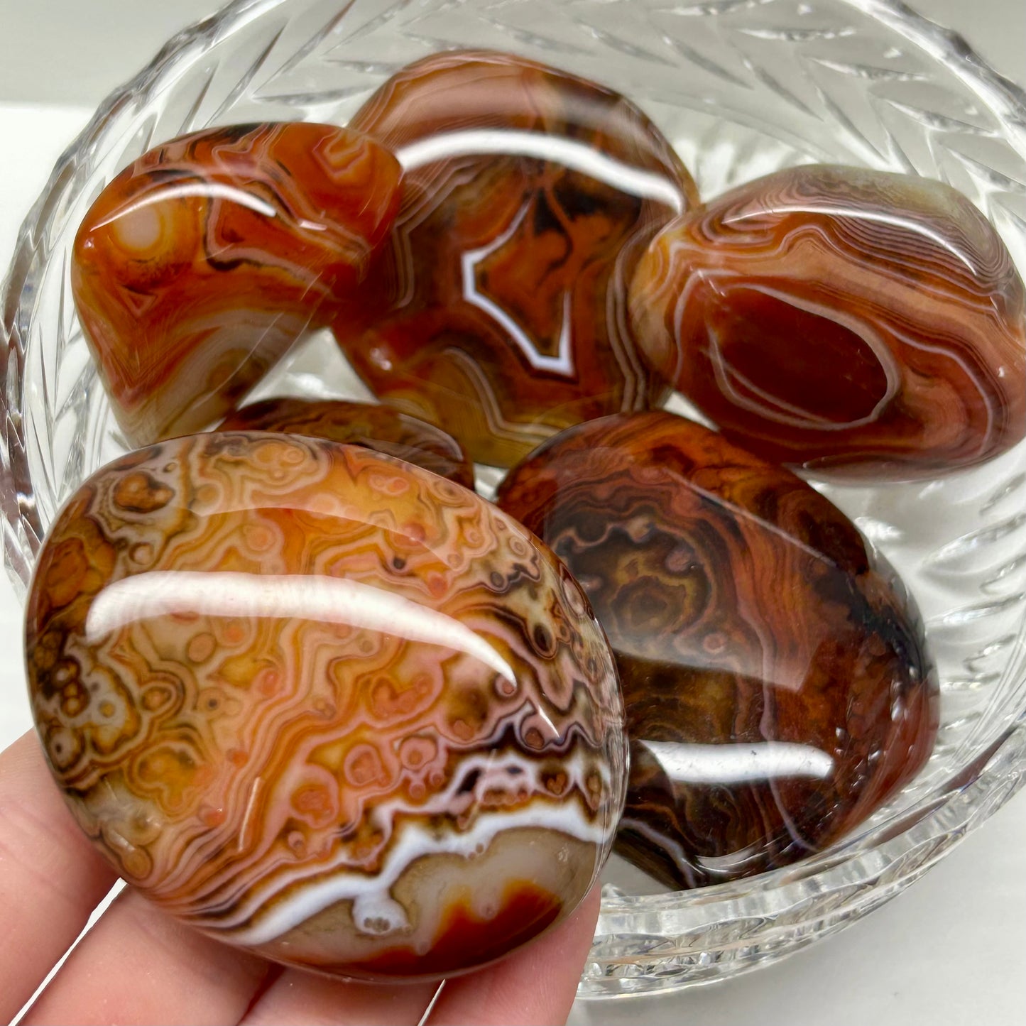 Large Sardonyx Palms