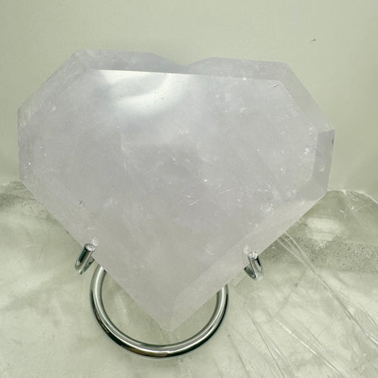 PeriWinkle Rose Quartz Heart (46)