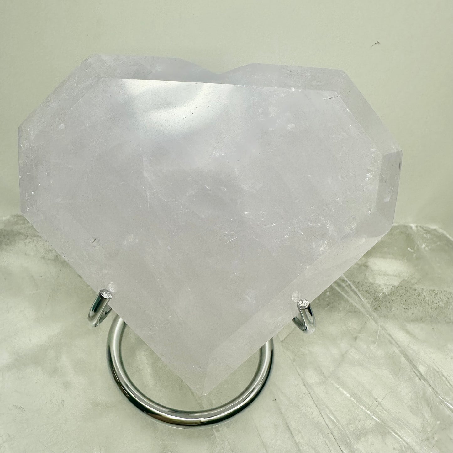 PeriWinkle Rose Quartz Heart (46)