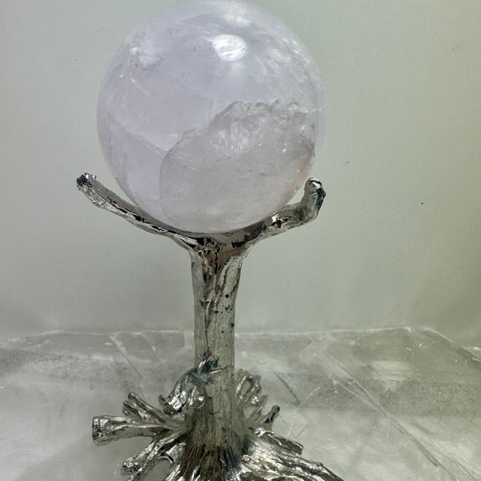 PeriWinkle Rose Quartz Sphere (43)