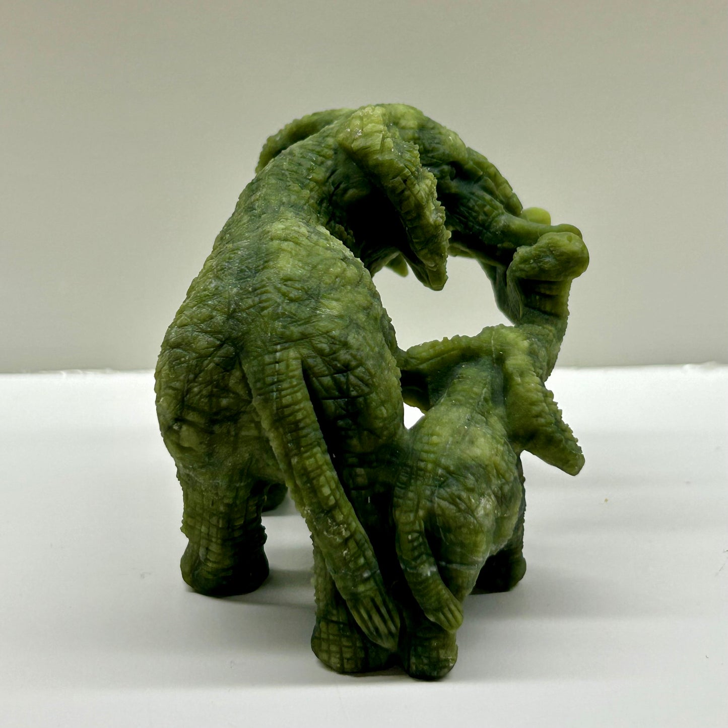 Nifity Jade Elephant Carving