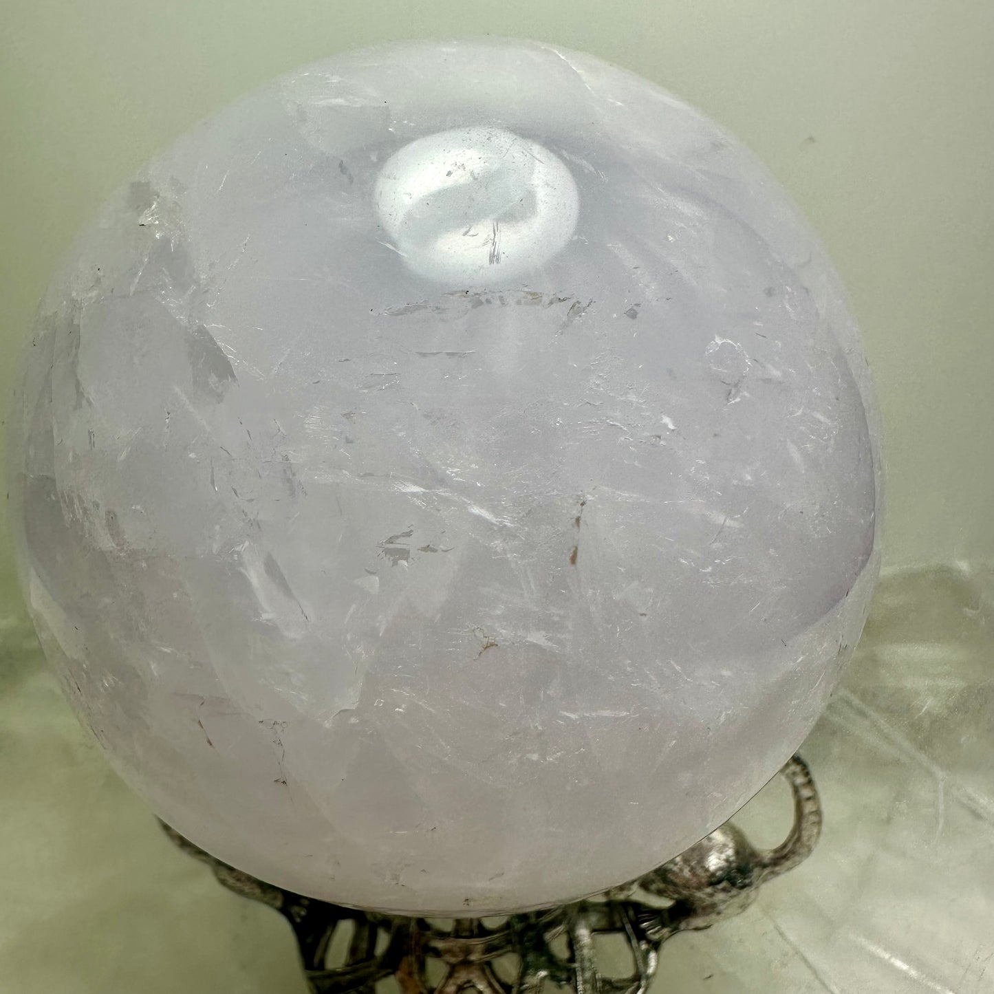 PeriWinkle Rose Quartz Sphere (45)